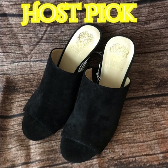𝅺✅2x Host Pick✅ Vince Camuto Open Toe Stiletto Heels - Picture 1 of 8